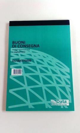 8008842944041 - BLOCCO BUONI DI CONSEGNA A5 DU164570000 2 COPIE DATA  UFFICIO - DATA UFFICIO